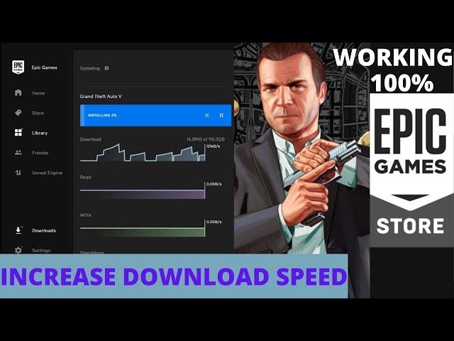 How To Fix Download Speed In Epic Games Launcher - Epic Games Low Download Speed Fix (2020)