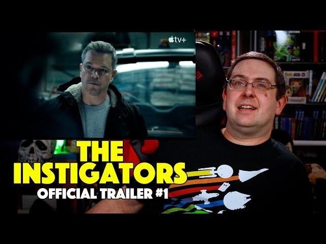 REACTION! The Instigators Trailer #1 - Matt Damon Movie 2024