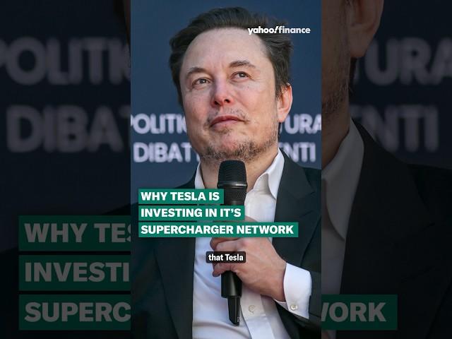 Why @tesla is investing in its Supercharger network #shorts