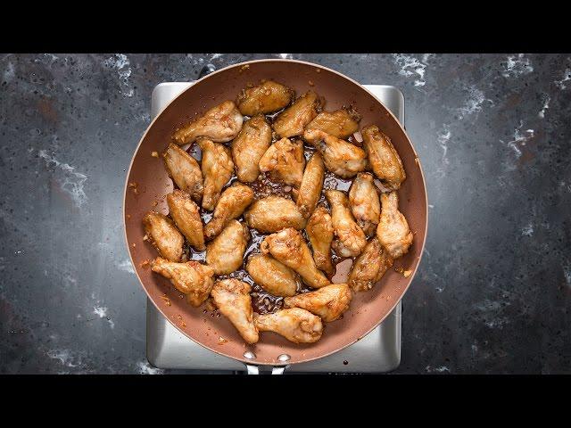 Honey Garlic Chicken Wings