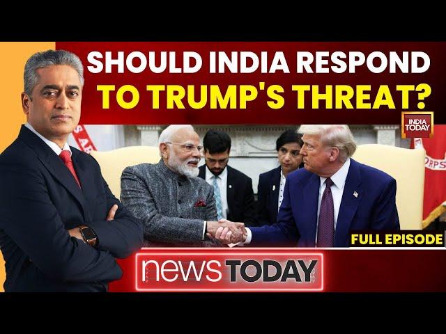 News Today With Rajdeep Sardesai: Trump Threatens Reciprocal Tariffs On India | Fareed Zakaria