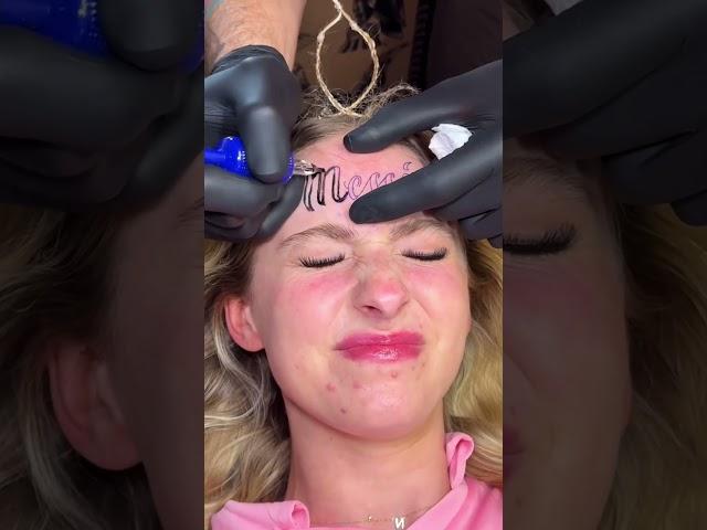 My new face tattoo! I’m sorry for what I did and will always love you Messi #tattoo #fyp #messi