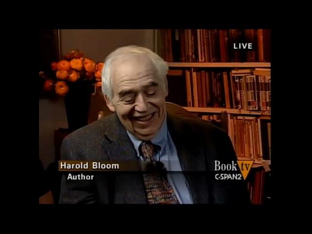 Unintentional ASMR   Harold Bloom   Interview Call In Excerpts   His Life & Work   Literary Critic