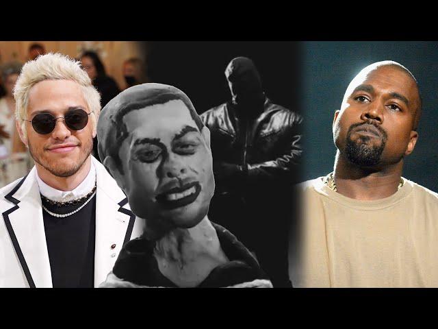 How Pete Davidson REACTED to Kanye West's Disturbing 'Eazy' Video