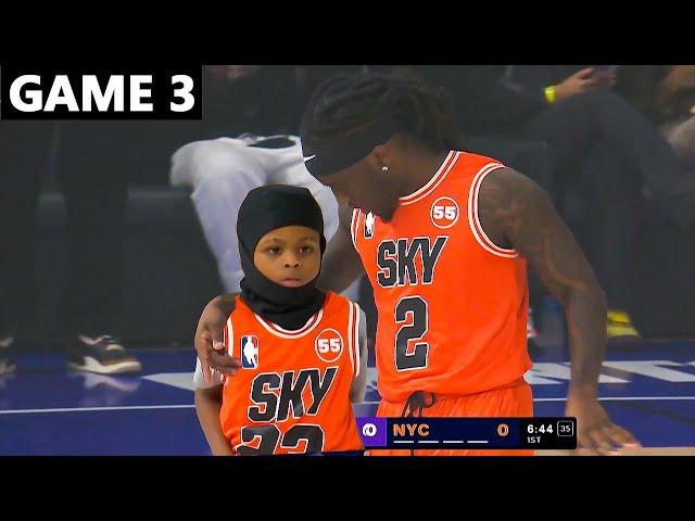 Kai Cenat's Little Basketball Association SEMI FINALS Game Highlights (ft. Lil RT)