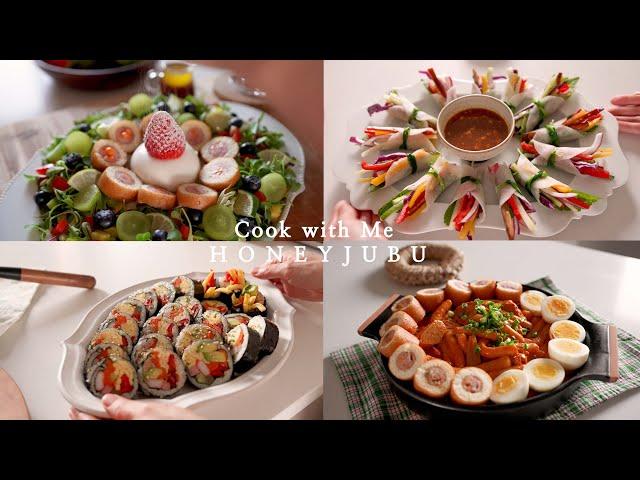 Collection of 31 dishes / ASMR Cooking / Cook with me