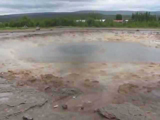 Iceland. Geyser Strokkur