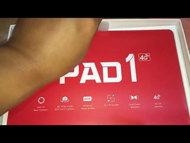 Itel pad 1 full unboxing and run through - Shopee PH