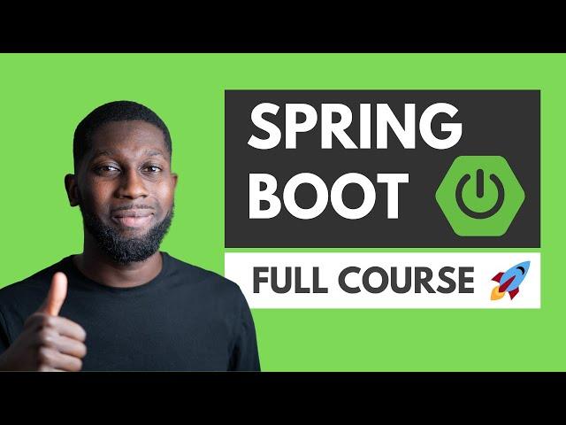 Spring Boot Tutorial | Full Course [2023] [NEW]