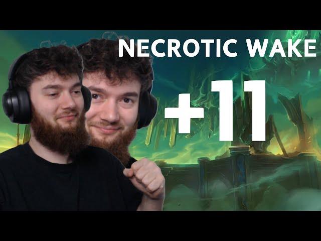 Tanking +11 Necrotic Wake in The War Within, Week 3. Protection Warrior POV. 2668 RIO