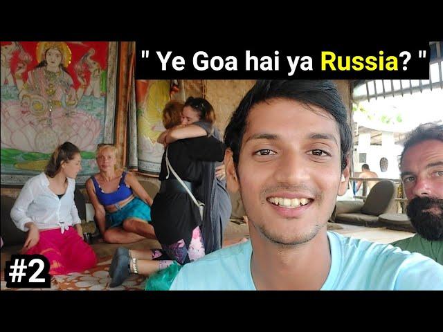 Russian beach in Goa - Mini Russia in Goa || Arambol beach, Sweet lake Tour.