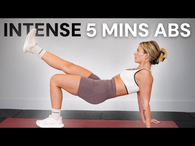 5 MIN DAILY ABS WOKROUT - Home Workout, No Equipment! (Strengthen Your Core)