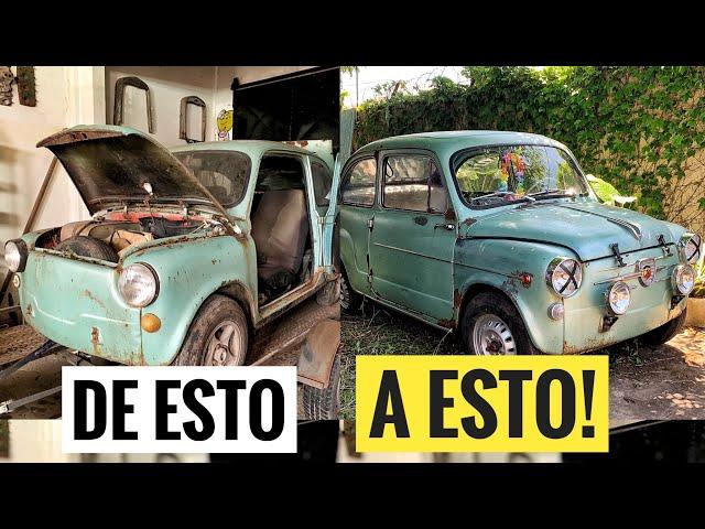 TRANSFORMAMOS este FIAT 600 (Abarth 850TC)