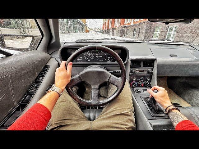 1981 DeLorean DMC-12 2.8 MT - POV TEST DRIVE