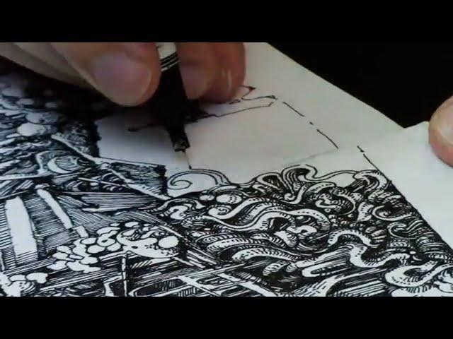 Intricate Doodle Masterclass: Watch and Learn with Peter Draws