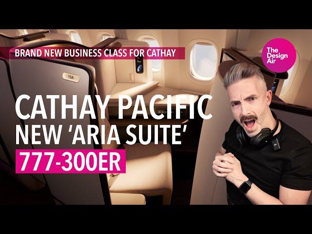 Cathay Pacific 777-300ER New 'Aria Suite' Business Class Trip Report