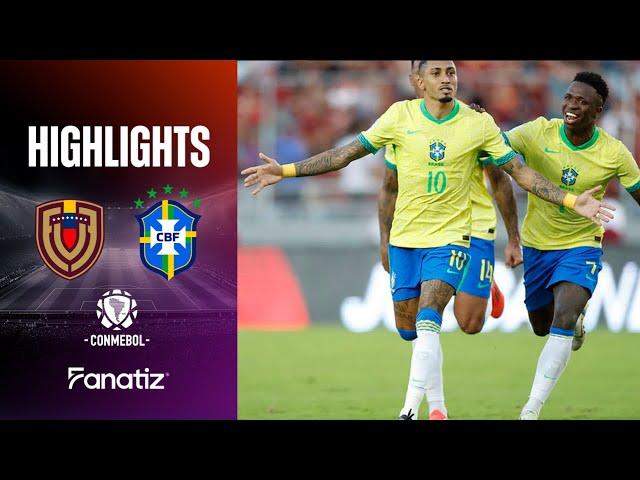 Venezuela vs Brasil 1-1 | Highlights | World Cup Qualifiers 2026