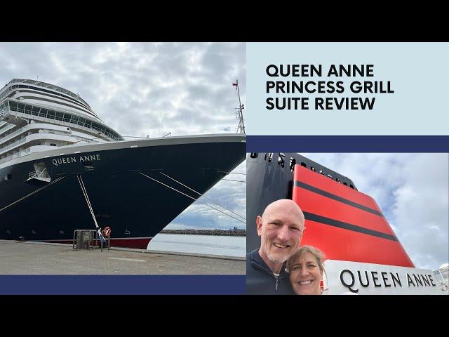 Cunard’s Queen Anne  &  Princess Grill suite review.#cunard #travel #cruiseship