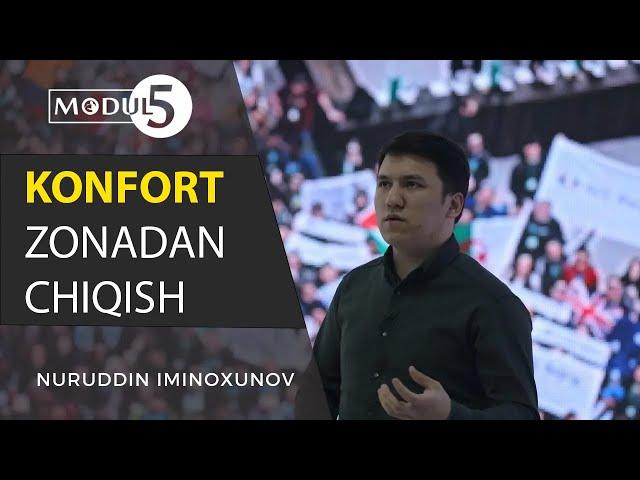 KONFORT ZONADAN CHIQISH - Nuruddin Iminoxunov | Modul 5 #google #gdg #developer