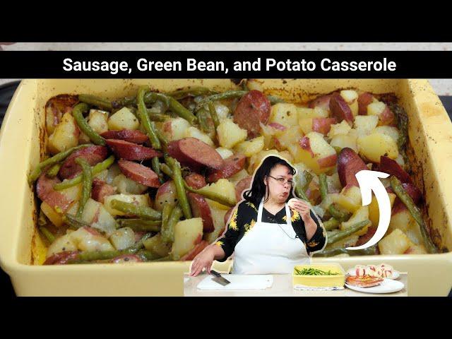 Sausage, Green Bean, and Potato Casserole | Recipe Vault