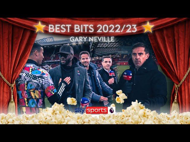 The BEST of Gary Neville 2022/23 