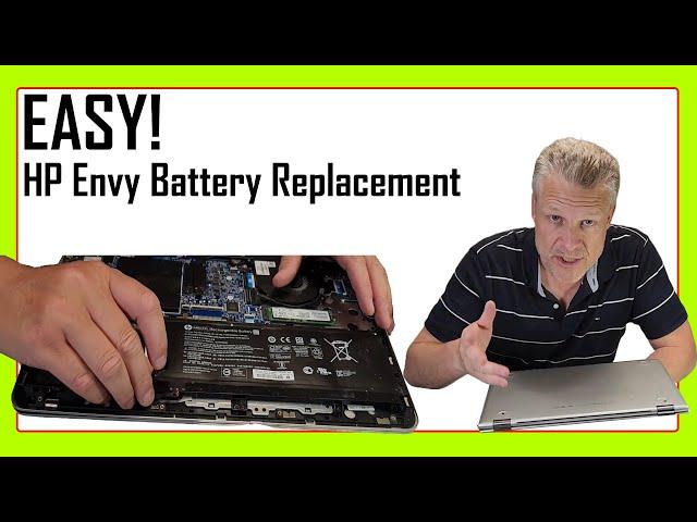 STEP BY STEP: HP Envy X360 Laptop Battery Replacement