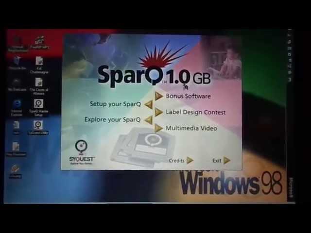 Retro Unboxing; SyQuest Sparq External Backup Drive