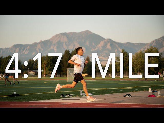 RUN A 4:17 MILE WITH ME!