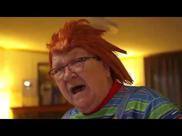 angry grandma saying solely cuss words for 3 and a half minutes