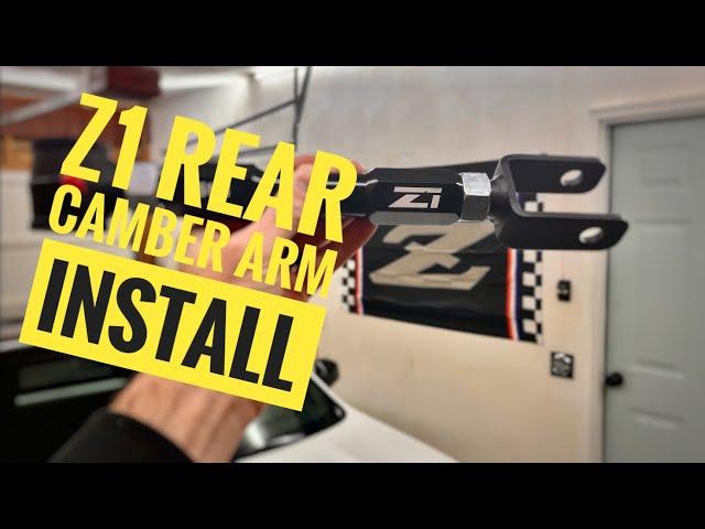 370Z Z1 Adjustable Rear Camber Arm Install