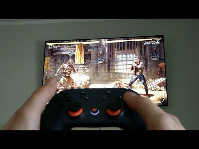 Stadia input lag test: MK11