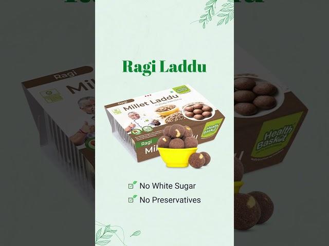 Health Basket Ragi Laddu for Sweet Cravings