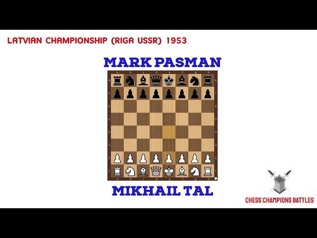 Tal’s Early Brilliance vs Pasman | Sicilian Defense Chess Victory