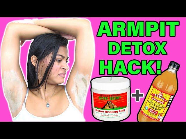 SMELLY ARMPITS? Simple ARMPIT DETOX at Home