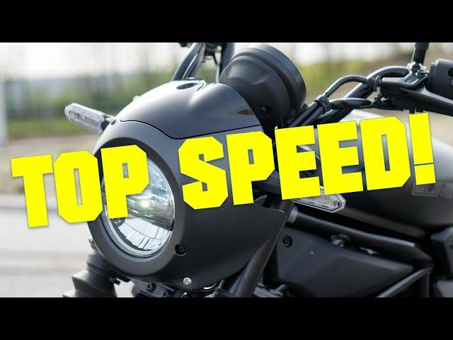 2024 KAWASAKI ELIMINATOR 500 - TOP SPEED WITH GPS