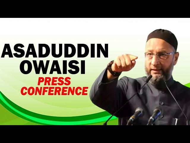 Asaduddin Owaisi Press Conference | AIMIM | Tirumala Temple | Waqf board | BJP | Minority