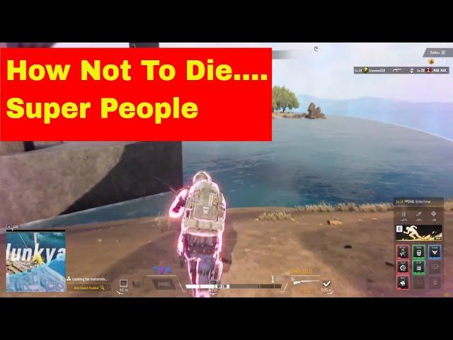 How Not To Die While Playing Super People.....(Super People Gameplay, Can't Swim!!!)