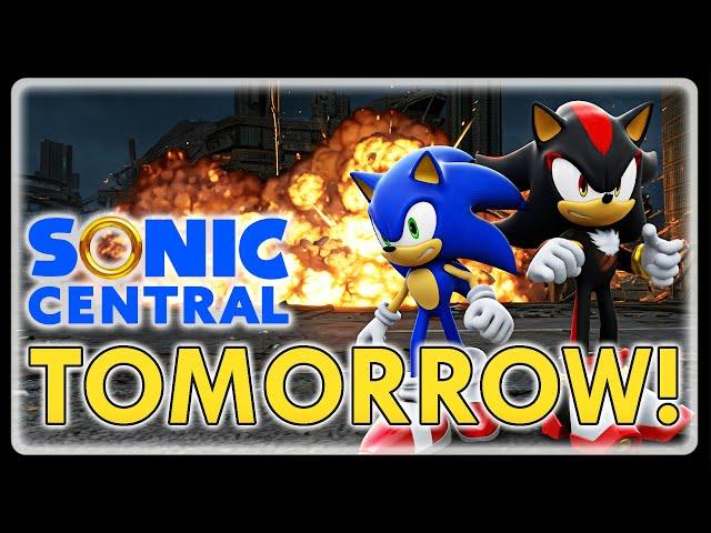 BREAKING: SONIC CENTRAL TOMORROW + NEW Sonic X Shadow Generations Gameplay!!!