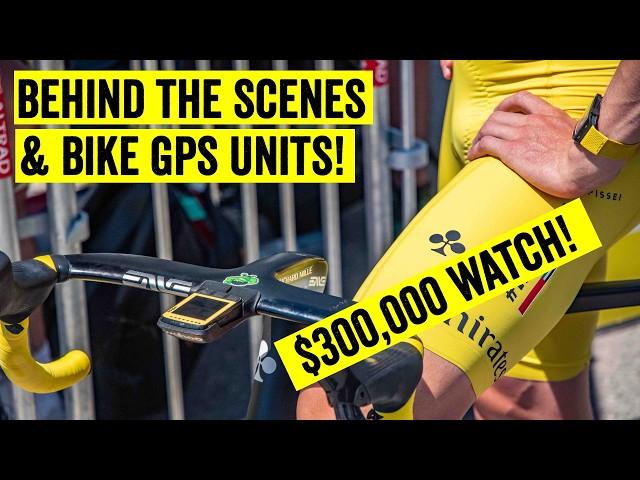 Tour de France: Bike GPS & Team Zone Behind The Scenes!