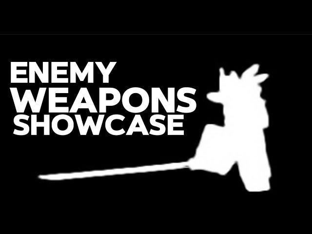 Enemy weapons showcase/montage \\ Roblox Wave Defense: OVERDRIVE