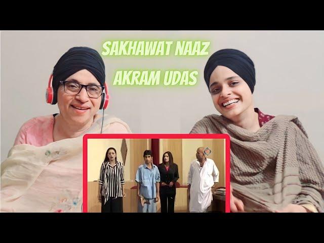 INDIAN reaction to Best Of Sakhawat Naz and Akram Udass Stage Drama Full Comedy Clip