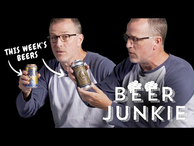 BeerJunkie Double-Pour: Sampling a Midwest Gold Lager & a Northeast Milk Stout