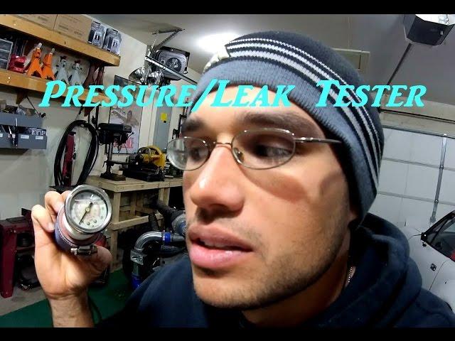 How to make a pressure tester for intercooler piping or radiator piping