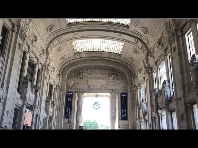 #milan, #italy MMP 0303 tv @ Milan Italy.. @ the beautiful central station