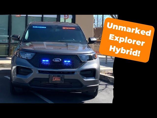 Unmarked Law Enforcement Explorer Hybrid