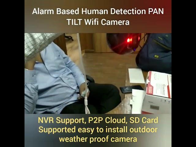 Secure Your Home with VIDCAB Alarm Based Human Detection Outdoor Camera