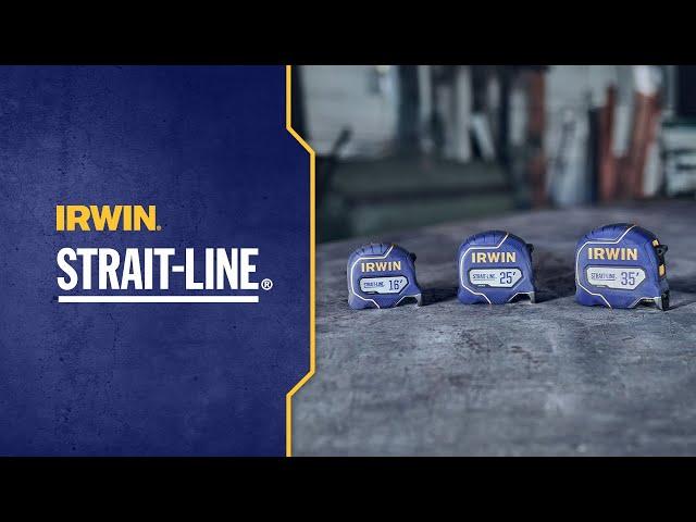 IRWIN® STRAIT-LINE® Tape Measures | Product Introduction