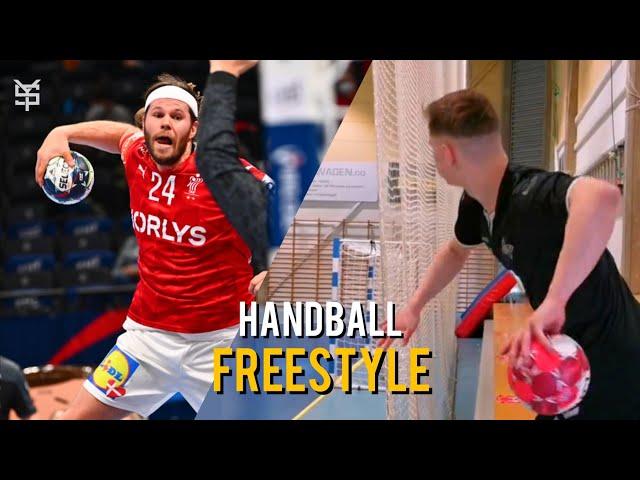 Crazy Handball Freestyle Skills ● Challenge Goals ● Part 2 ᴴᴰ