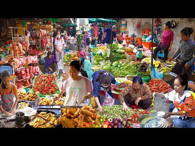 Daily Fresh Food & Lifestyle @ Boeng Proleut & Boeng Trabek Market -  Snacks, Breakfast, & More