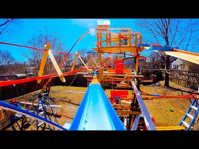 Hot Wheels Aquapark Track with Waterfalls and Waterslides (BOOSTED)